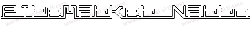 PipeMarker Narrow字体转换